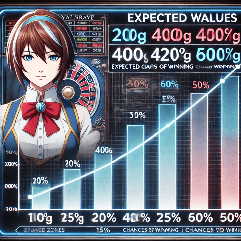 ゾーン別期待値グラフ